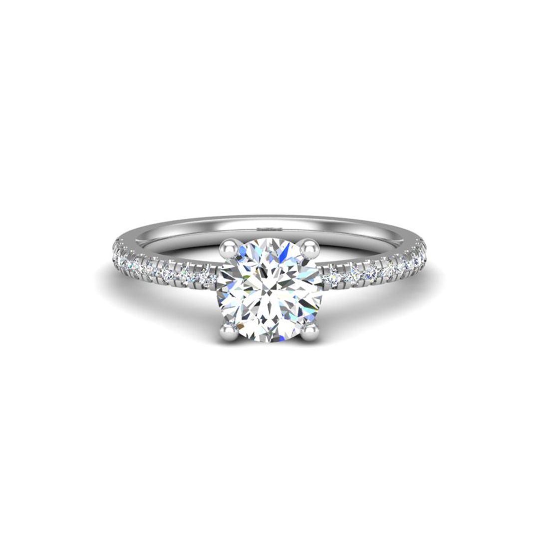 Kennedy Pave Engagement Ring